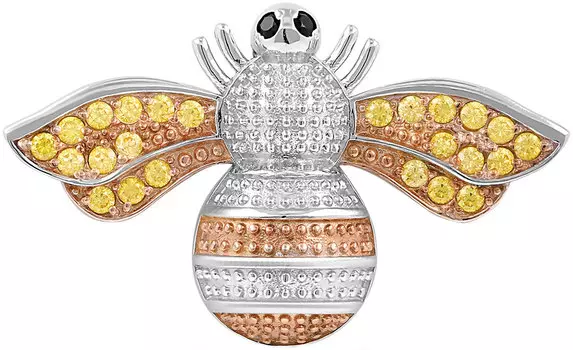 Броши Серебро России BR-088R205-76278