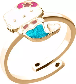 Кольца Aquamarine 54636-S-g-a