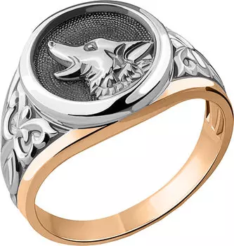 Кольца Aquamarine 54680-S-g-a