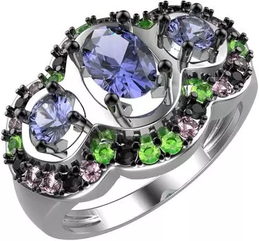 Кольца Империал K1318JU/Ag-607/36