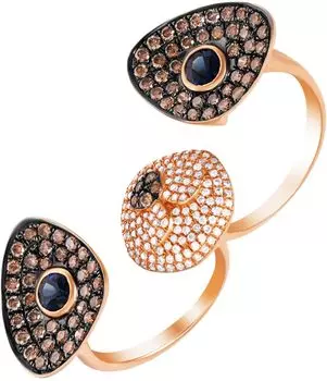 Кольца JV HF05279R-Y-BRS-KO-DN-SA-PINK