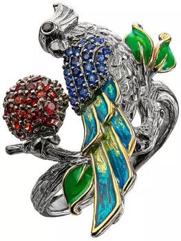 Кольца JV YR01457-KO-GR-SP-ENAM-001-BJ