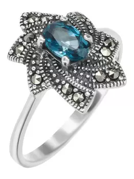 Кольца Марказит HR1006-topaz-london-mr