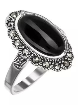 Кольца Марказит HR119-oniks-mr