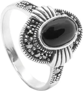 Кольца Марказит HR1464-oniks-mr