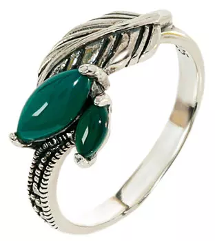 Кольца Марказит HR1480-hrizopraz-mr