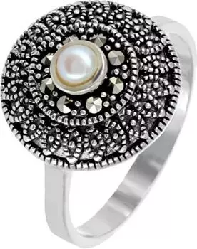 Кольца Марказит HR1680-zhemchug-mr