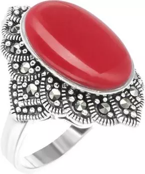 Кольца Марказит HR178-korall-mr