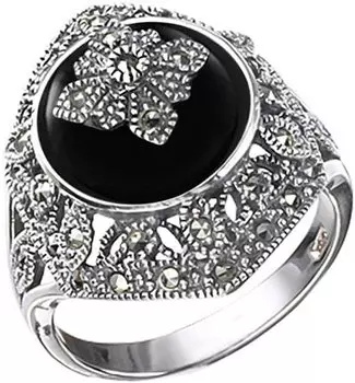 Кольца Марказит HR297-oniks-mr