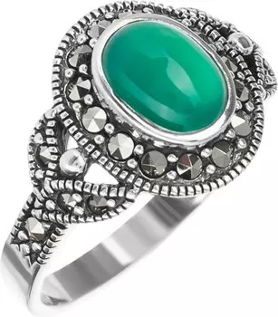 Кольца Марказит HR339-hrizopraz-mr