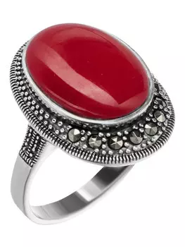 Кольца Марказит HR560-korall-mr