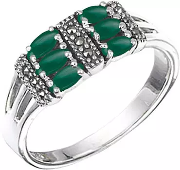 Кольца Марказит HR563-hrizopraz-mr