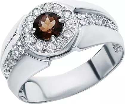 Кольца Маршал KM-195-rauh-topaz