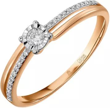 Кольца MIUZ Diamonds R2018-RR01065ADI-R17