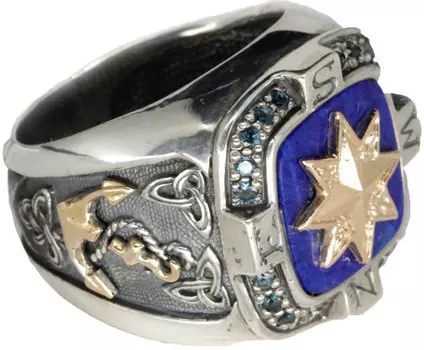 Кольца Persian KSZ145-LAZURIT-LONDON