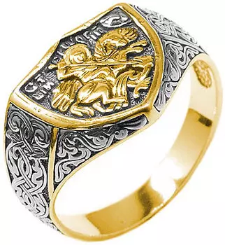 Кольца Серебро России 1-173CHZ-54262