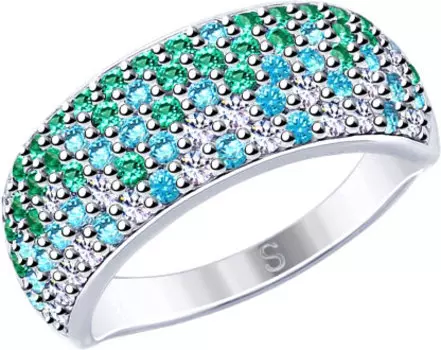 Кольца SOKOLOV 94012528_s