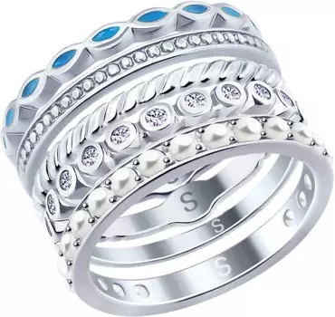 Кольца SOKOLOV 94012615_s