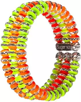 Кольца Sugar SG02030-ORANZHEVYJ-ZHELTYJ