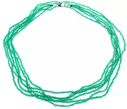 Колье JV 70cm-AG-001-WG