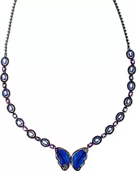 Колье JV E2828K22-BLKDBSAAMOP-KL-DB-GSA-SA-AM-IL-OP-BLK