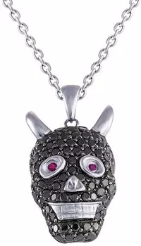 Колье JV F975DBK4W-TSP-DB-RU-WG