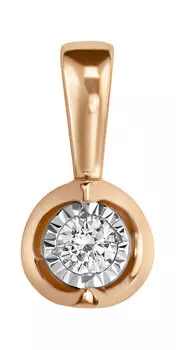 Кулоны, подвески, медальоны MIUZ Diamonds P01-PL-33622-R