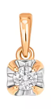 Кулоны, подвески, медальоны MIUZ Diamonds P01-SOL28-015-G2-R