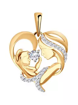 Кулоны, подвески, медальоны SOKOLOV 034941_s