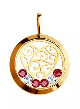 Кулоны, подвески, медальоны SOKOLOV 035191_s