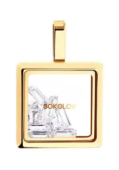 Кулоны, подвески, медальоны SOKOLOV 035349_s