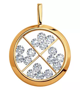 Кулоны, подвески, медальоны SOKOLOV 035467_s