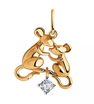 Кулоны, подвески, медальоны SOKOLOV 035693_s