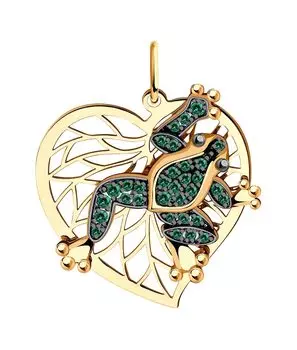 Кулоны, подвески, медальоны SOKOLOV 035745_s