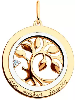 Кулоны, подвески, медальоны SOKOLOV 035853_s