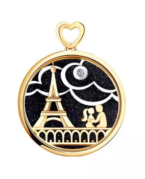 Кулоны, подвески, медальоны SOKOLOV 1030598_s