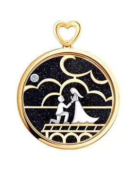 Кулоны, подвески, медальоны SOKOLOV 1030600_s