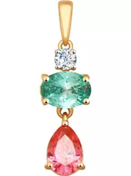 Кулоны, подвески, медальоны SOKOLOV 81030097_s