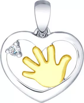 Кулоны, подвески, медальоны SOKOLOV 94031780_s