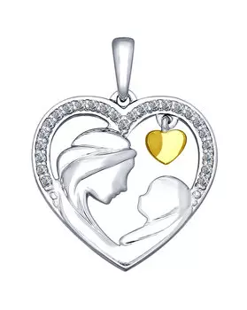 Кулоны, подвески, медальоны SOKOLOV 94031851_s