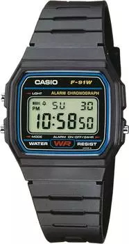 Мужские часы Casio F-91W-1YEG