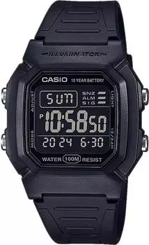 Мужские часы Casio W-800H-1BVES