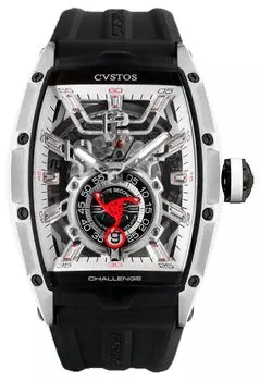 Мужские часы CVSTOS Jetliner-II-PS-TI-White