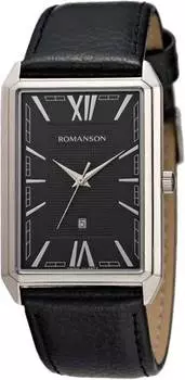 Мужские часы Romanson TL4206MW(BK)BK
