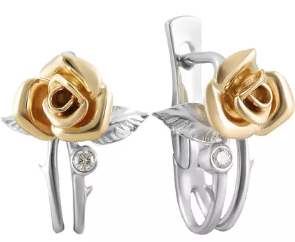 Серьги Альдзена S-14020