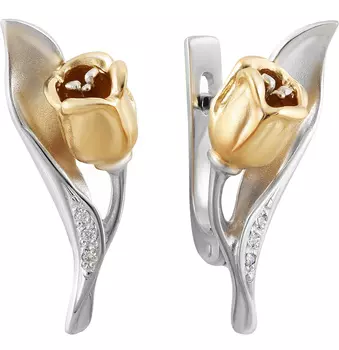 Серьги Альдзена S-14039