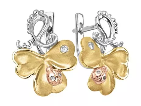 Серьги Альдзена S-14040