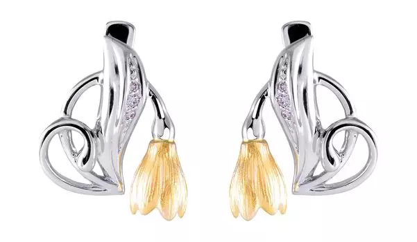 Серьги Альдзена S-14057