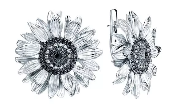 Серьги Альдзена S-15002