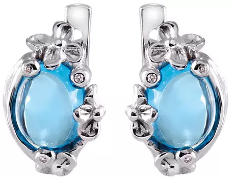 Серьги Альдзена S-15058